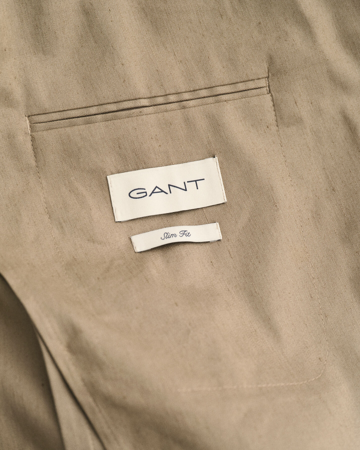 Jakkesæt-blazer af hør og bomuld