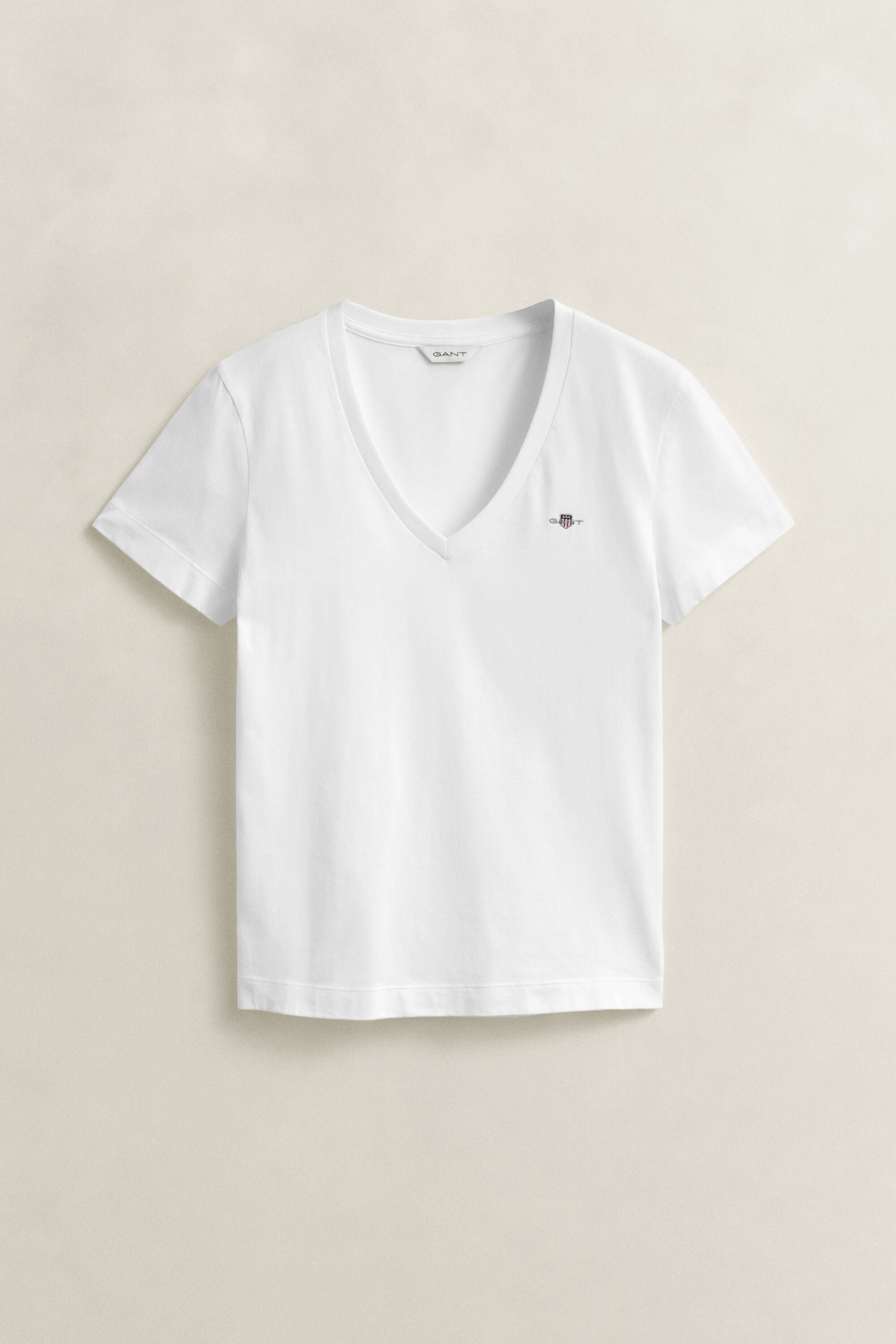 Shield T-shirt med V-hals