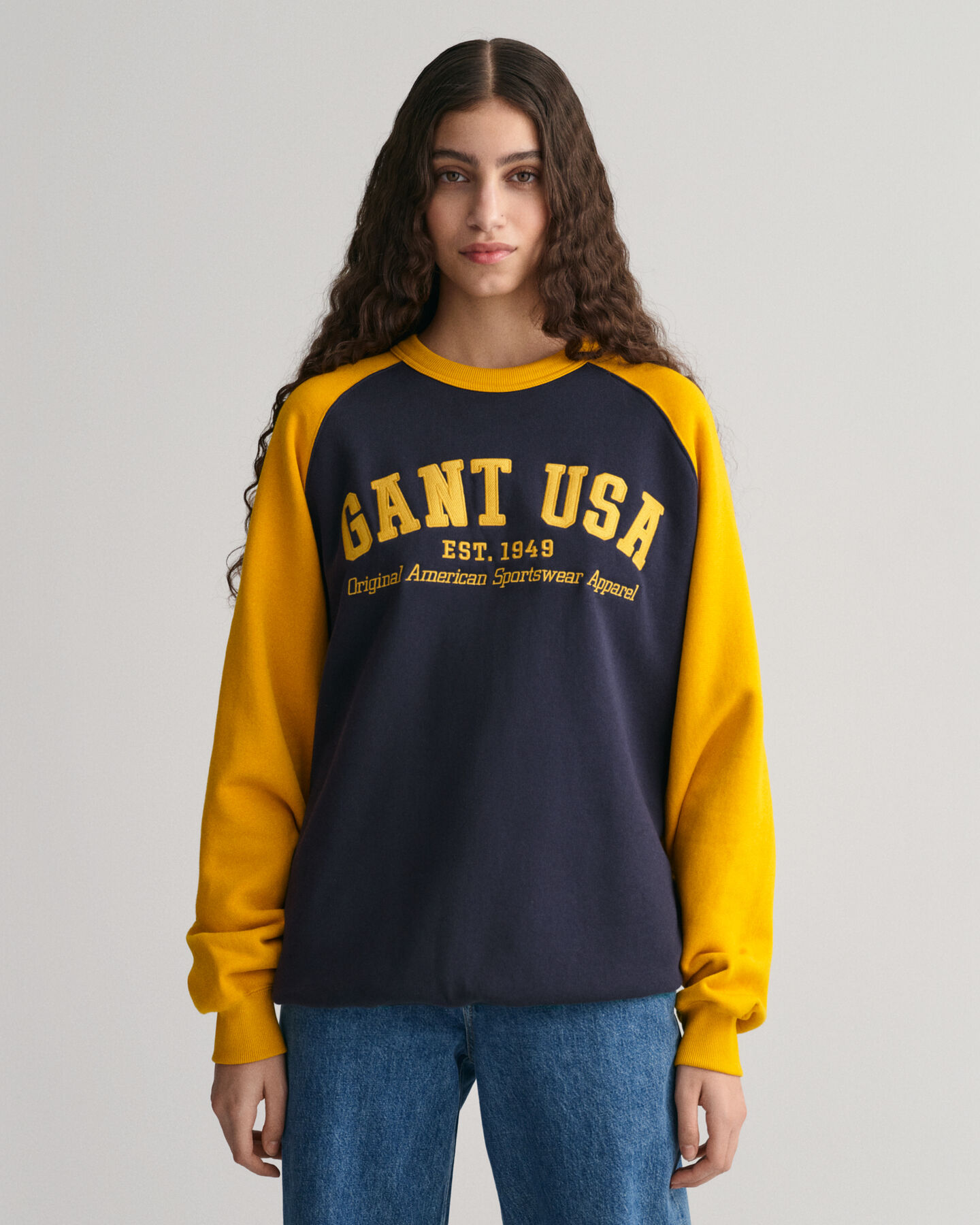 GANT USA sweatshirt med crewneck