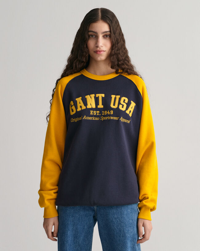 GANT USA sweatshirt med crewneck