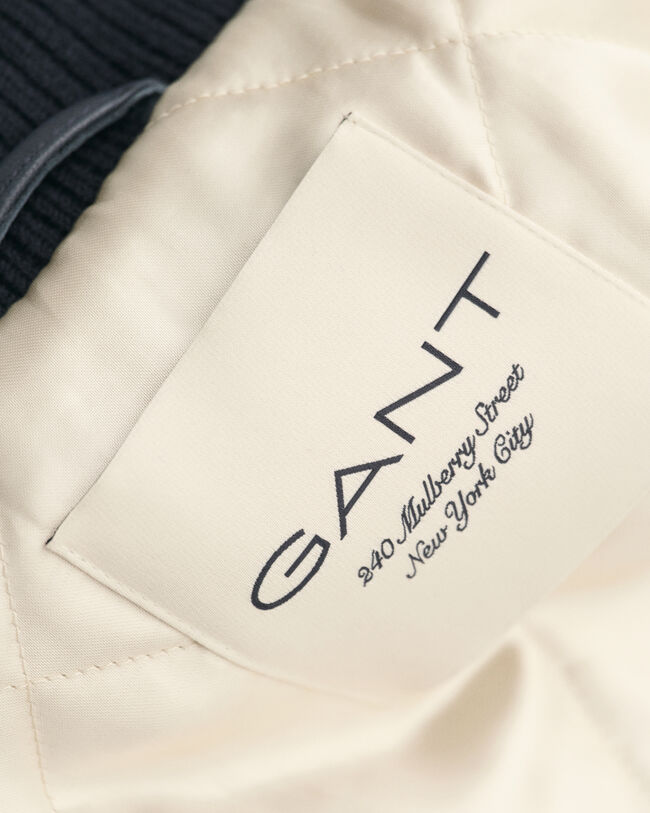 GANT Varsity Jacket af læder