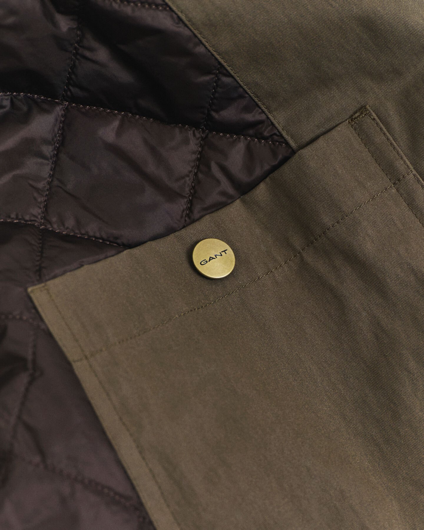 Vokset bomuldsfrakke