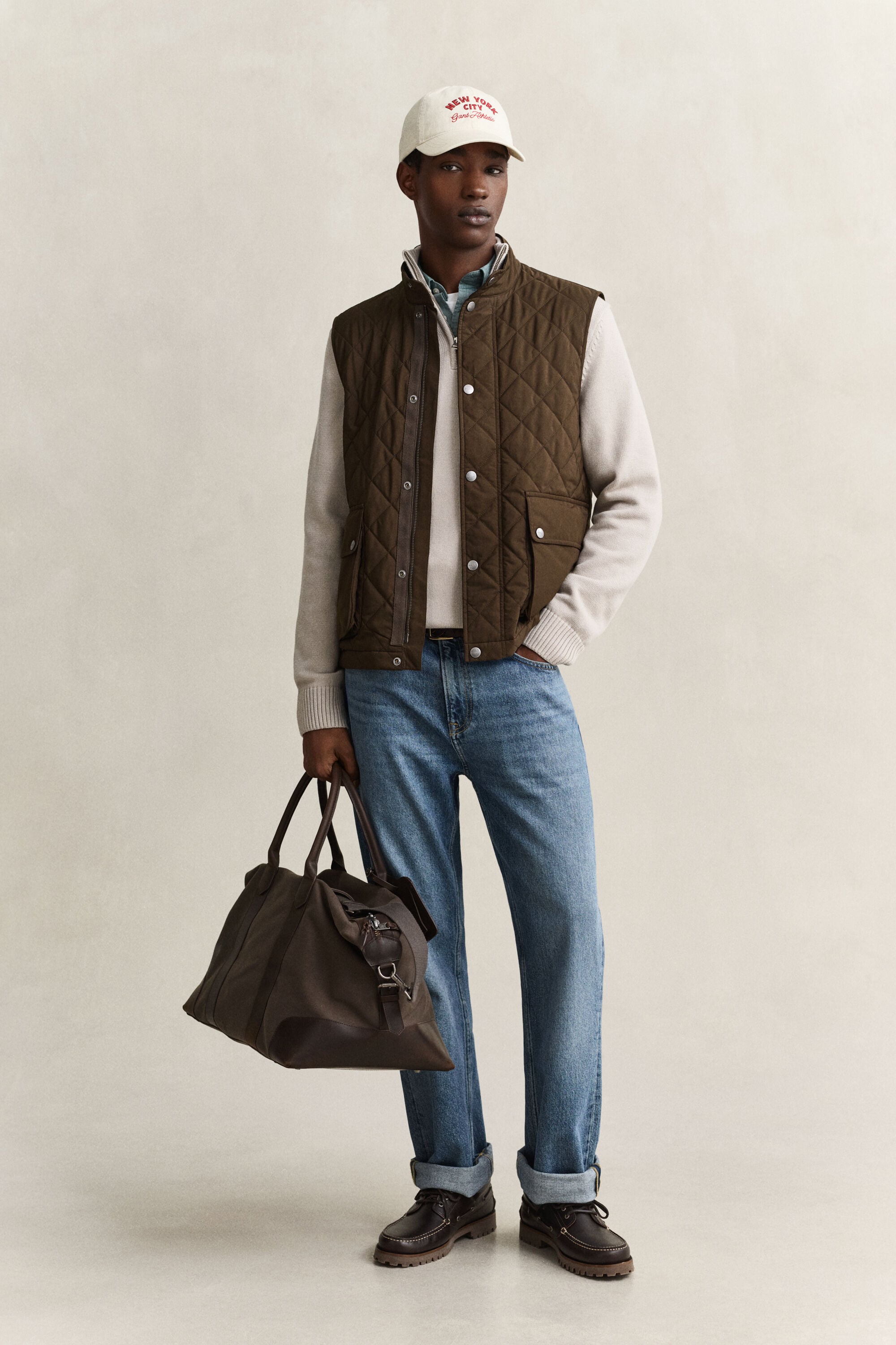 Quiltet vest