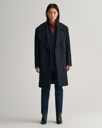 Sømandsjakke i uldblanding