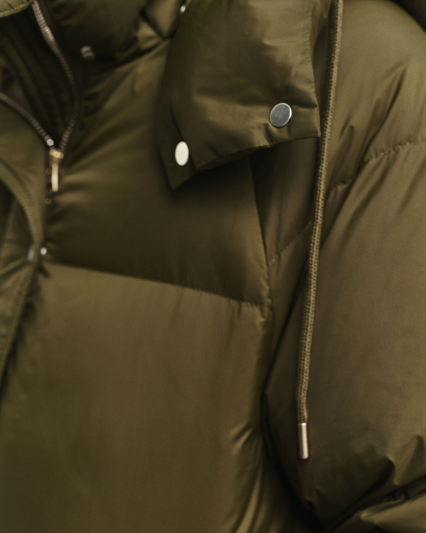 Dunfrakke i fuld længde