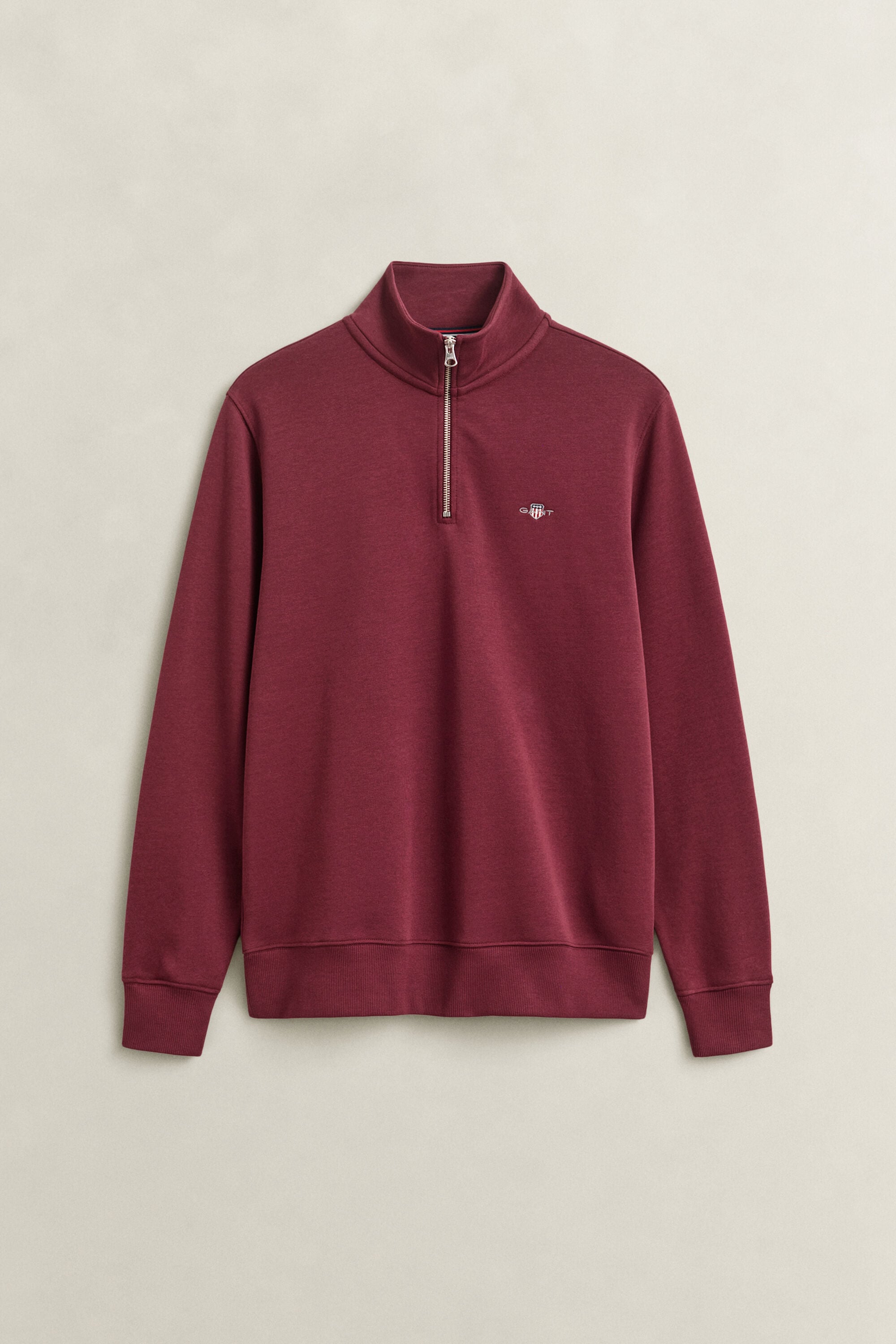 Shield sweatshirt med halv lynlås