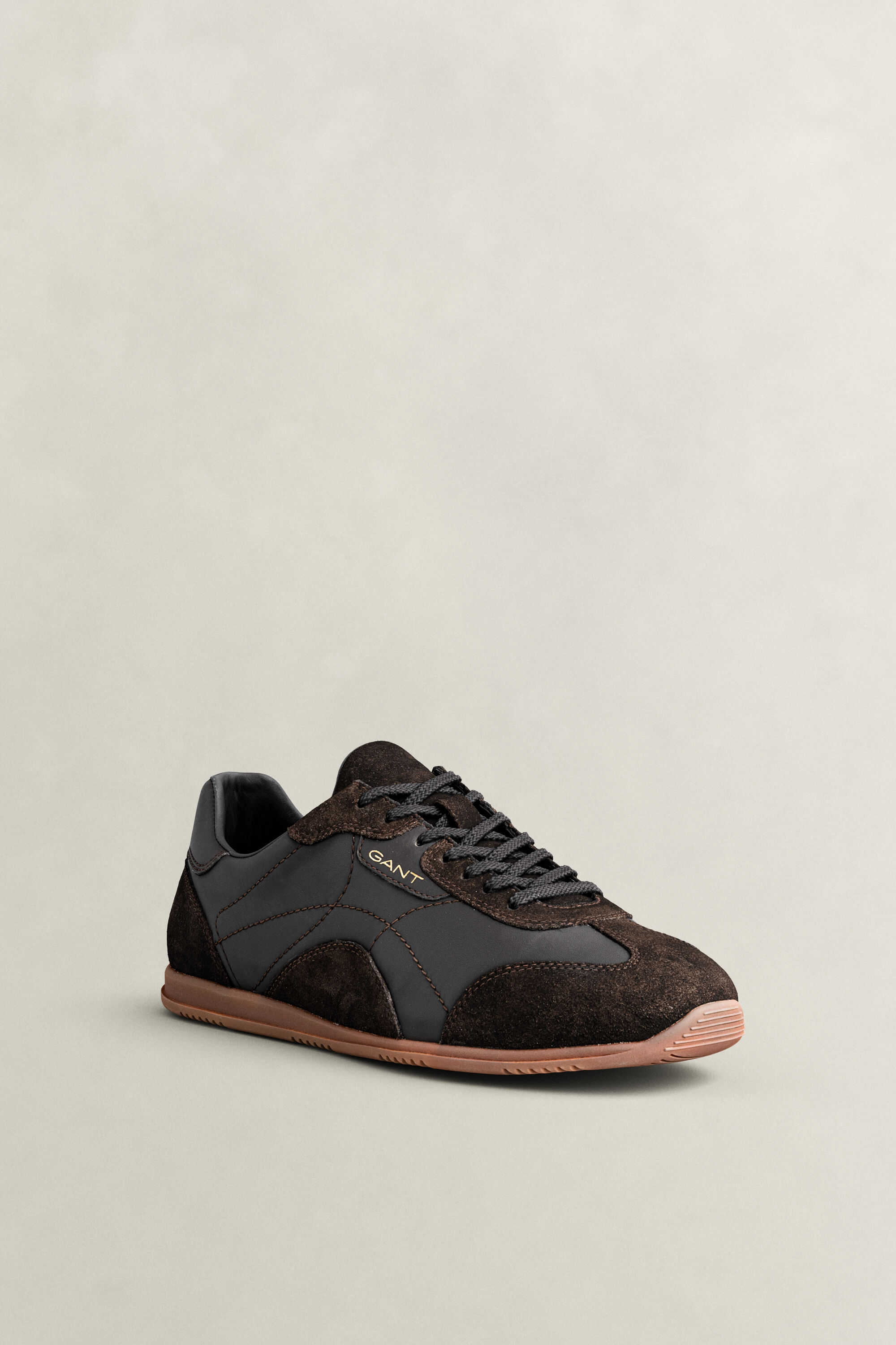 Spearclub sneakers i ruskind og læder