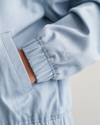 Bomberjakke i hørblanding