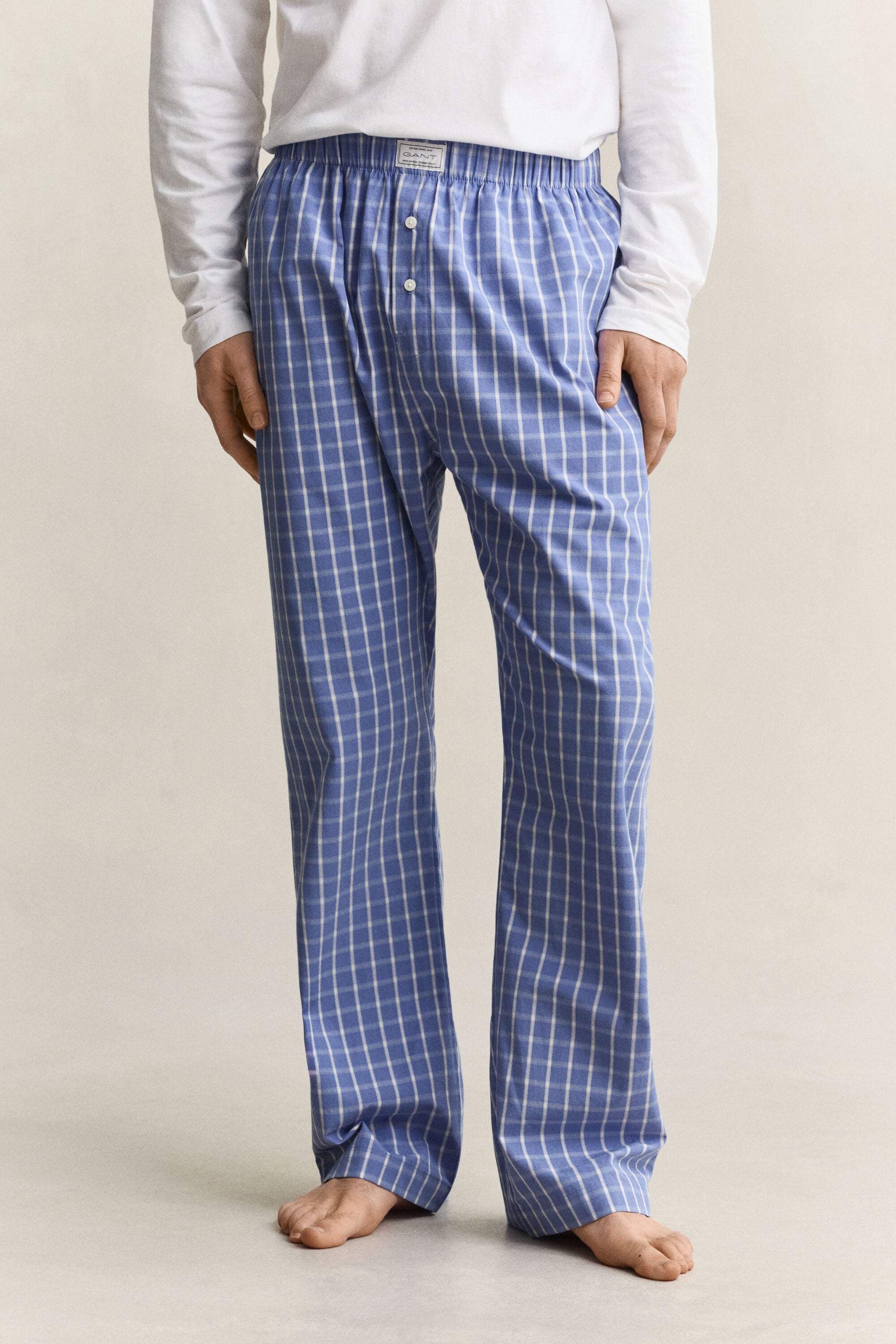 Ternede pyjamasbukser