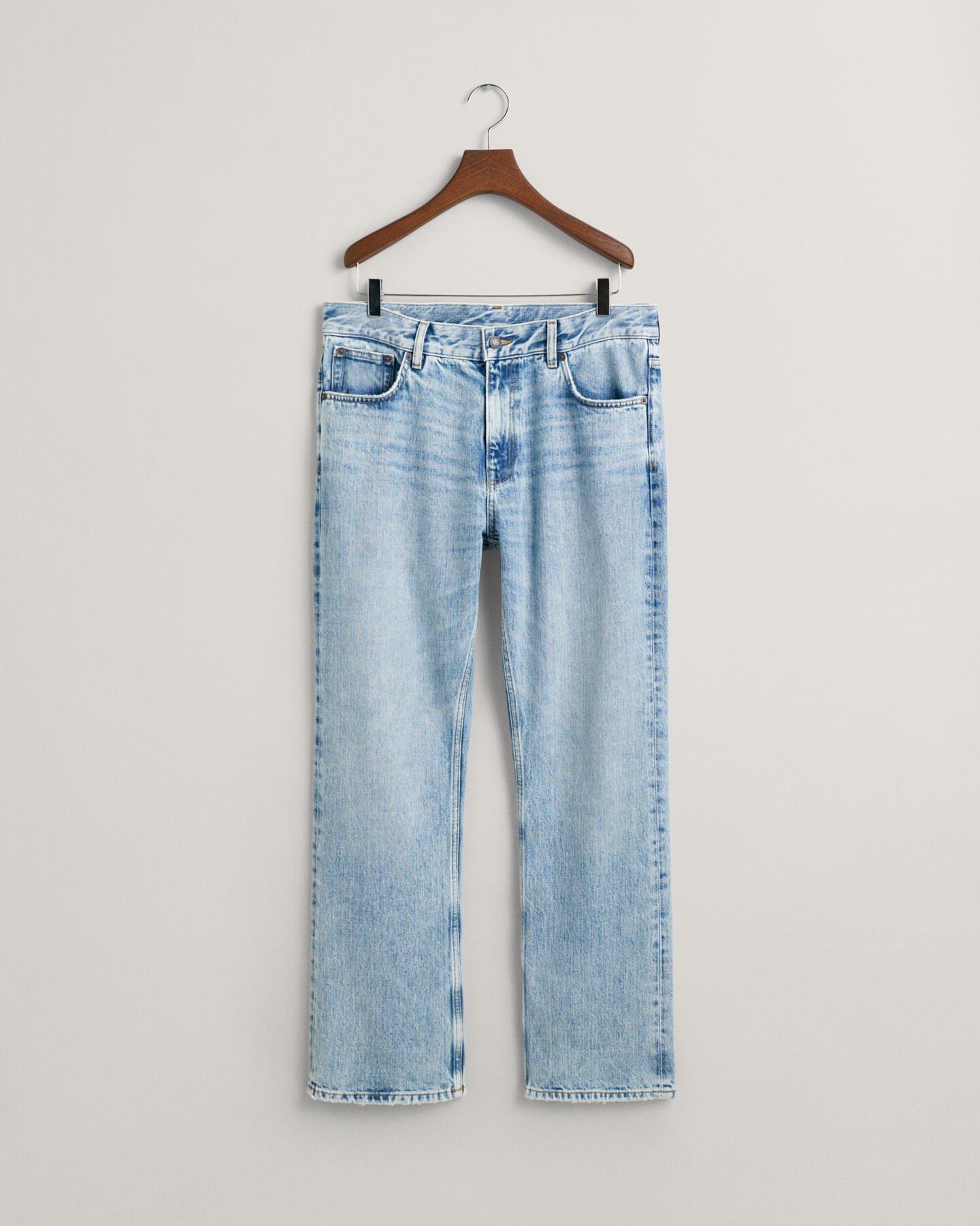 Loose fit jeans med brede ben