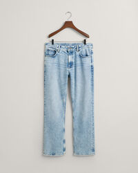 Loose fit jeans med brede ben