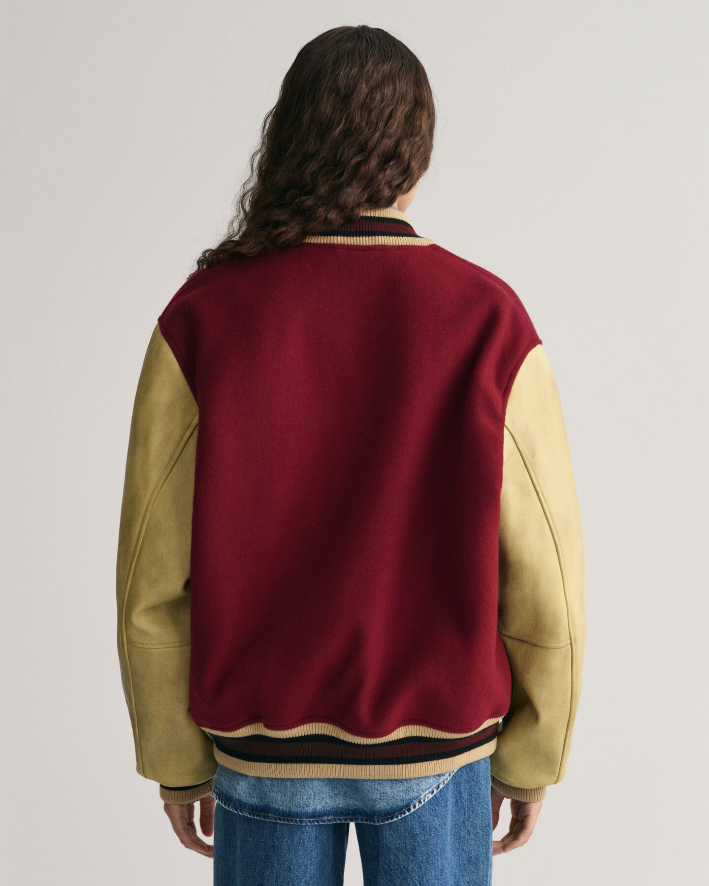 Vatteret Mix GANT Varsity Jacket