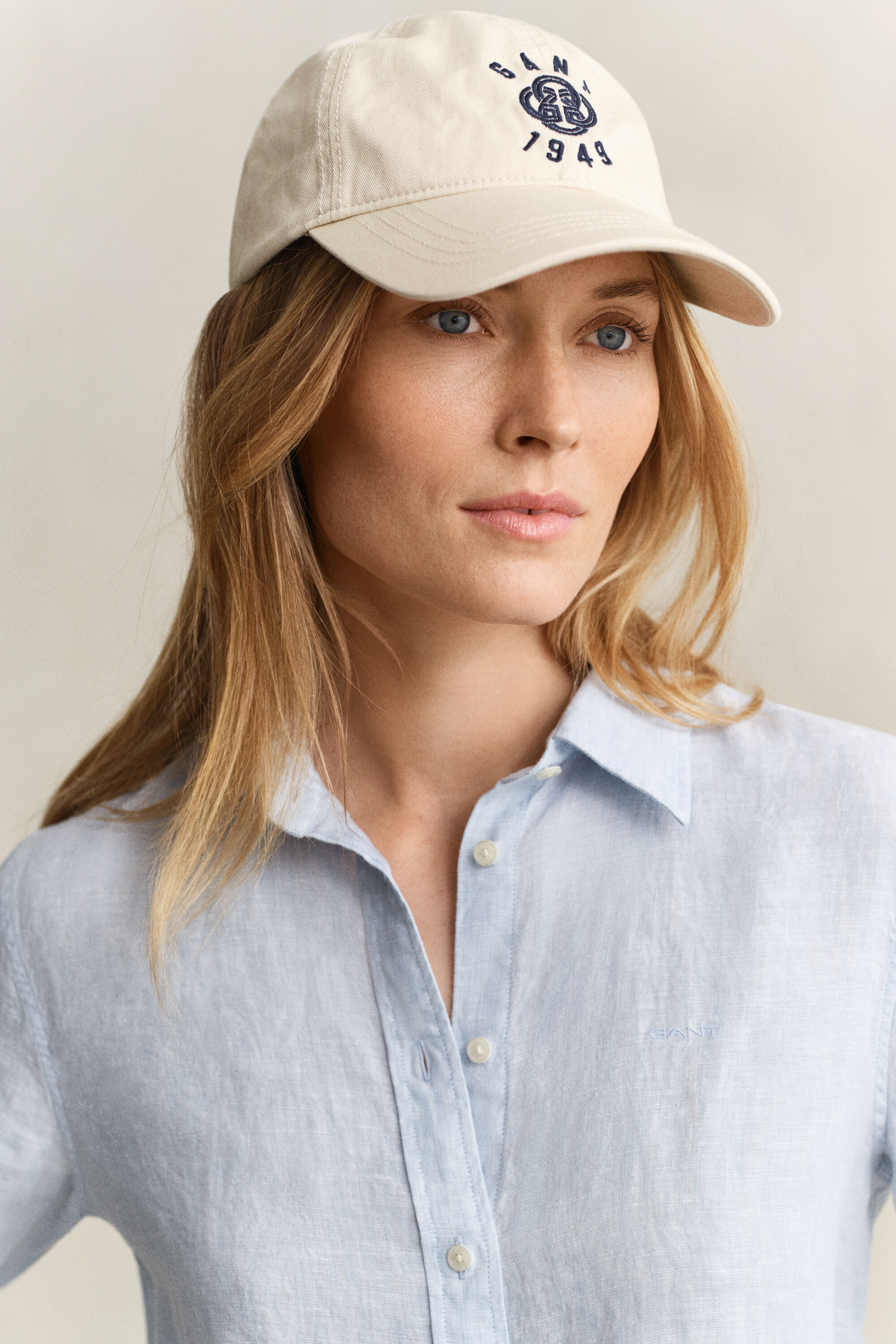 Regular fit skjorte af hør