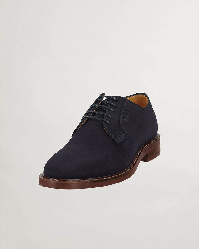 St Akron sko med lave sn&oslash;reb&aring;nd