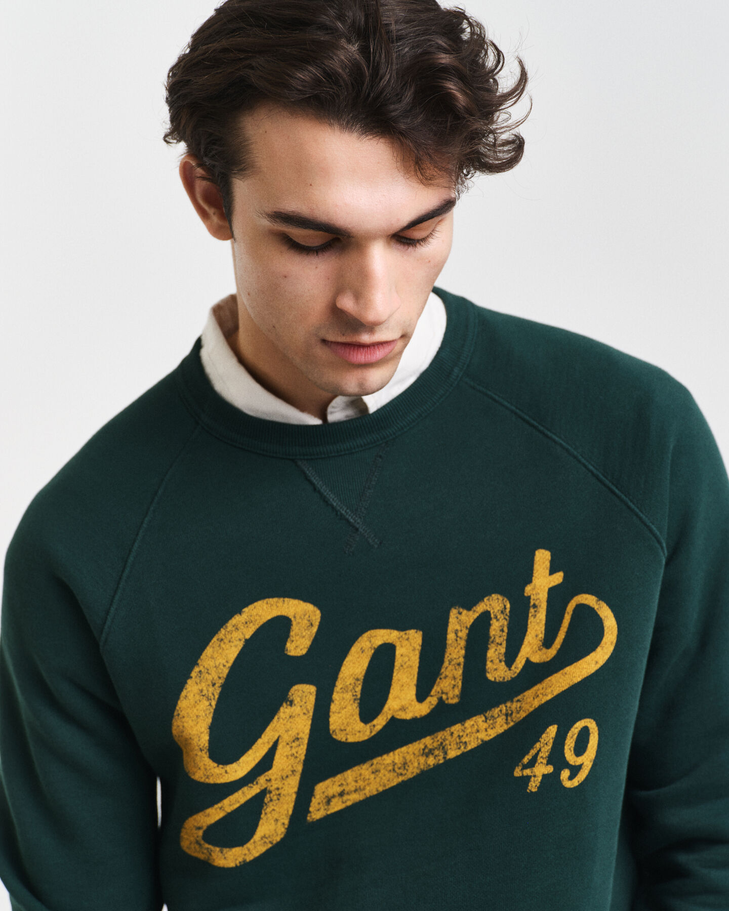 Graphic sweatshirt med crewneck