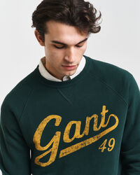 Graphic sweatshirt med crewneck