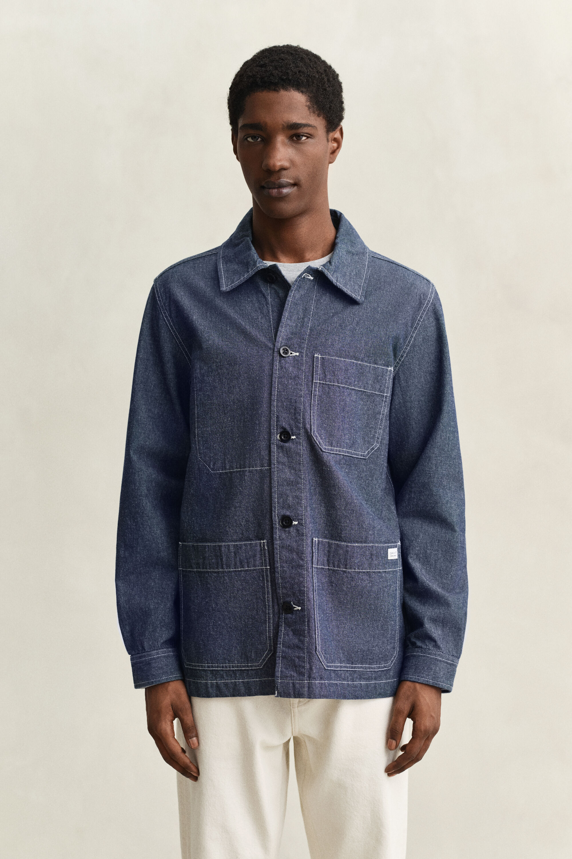 Chambray overskjorte