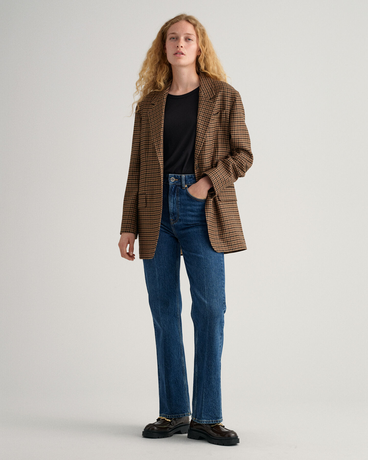 Oversized ternet blazer