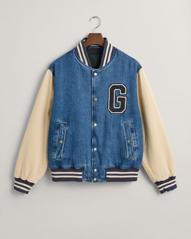 Denim GANT Varsity Jacket