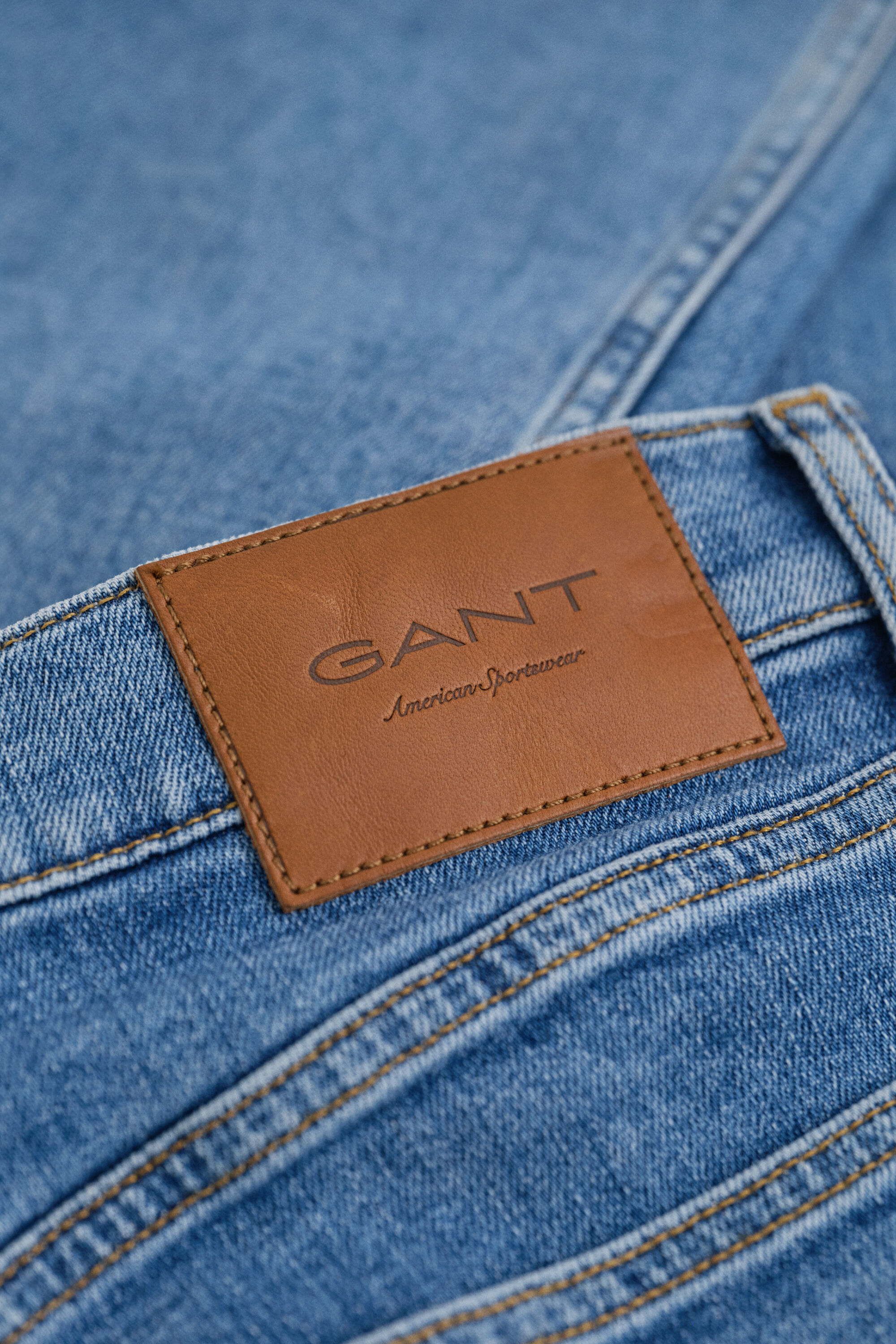 Slim fit jeans i let vask