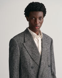 Oversized tweed-blazer