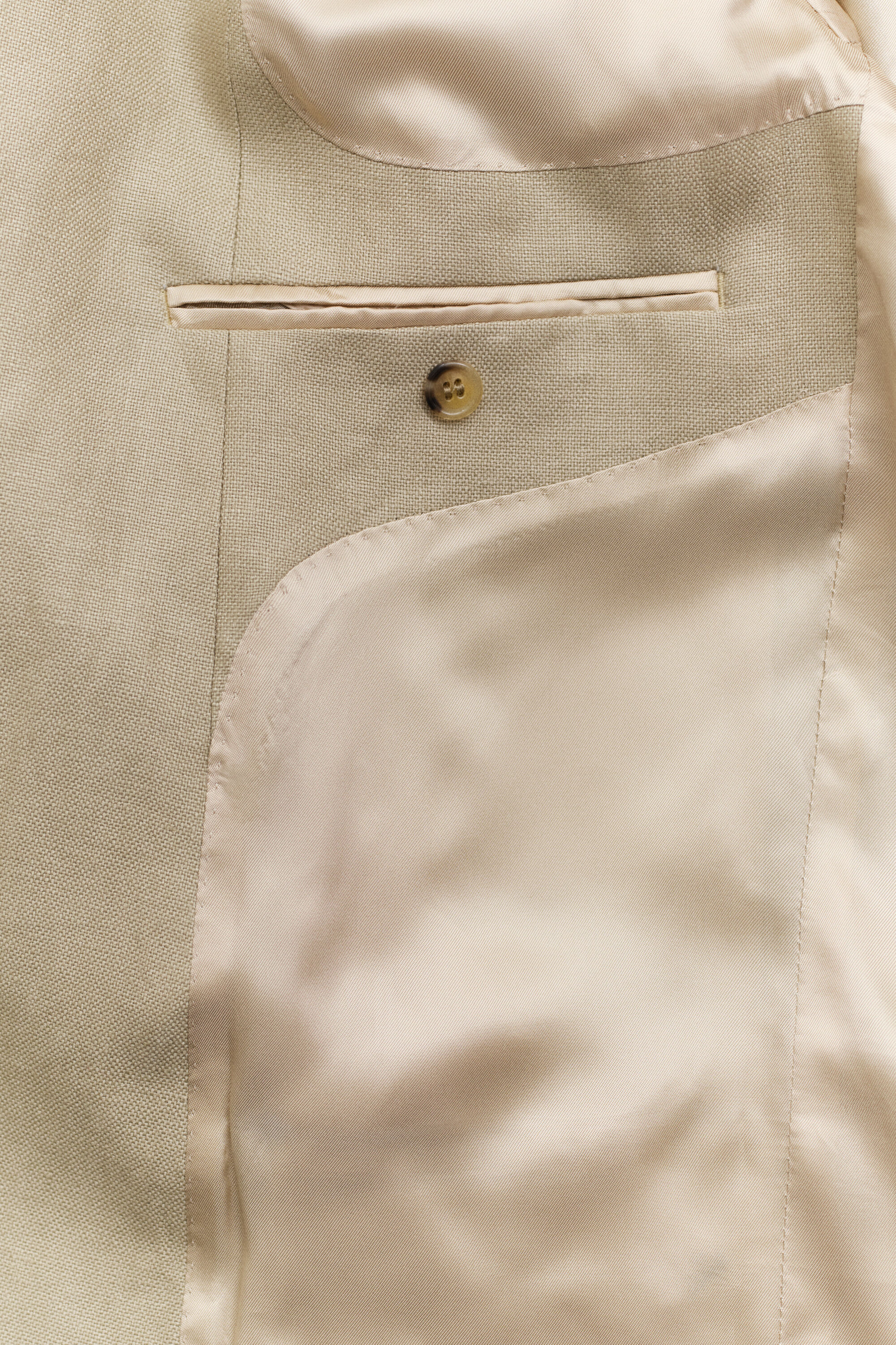 Jakkesæt-jakke af hør