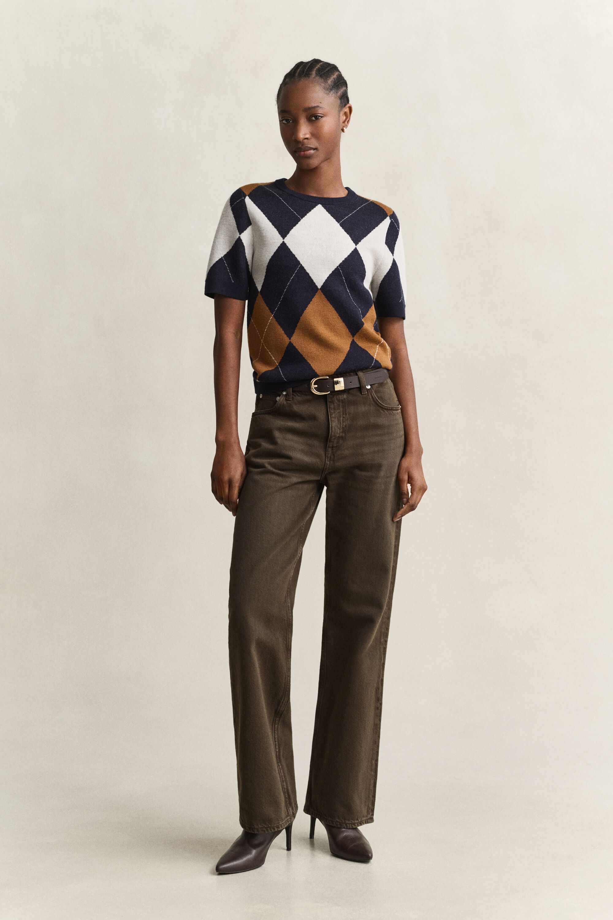 Relaxed farvede jeans