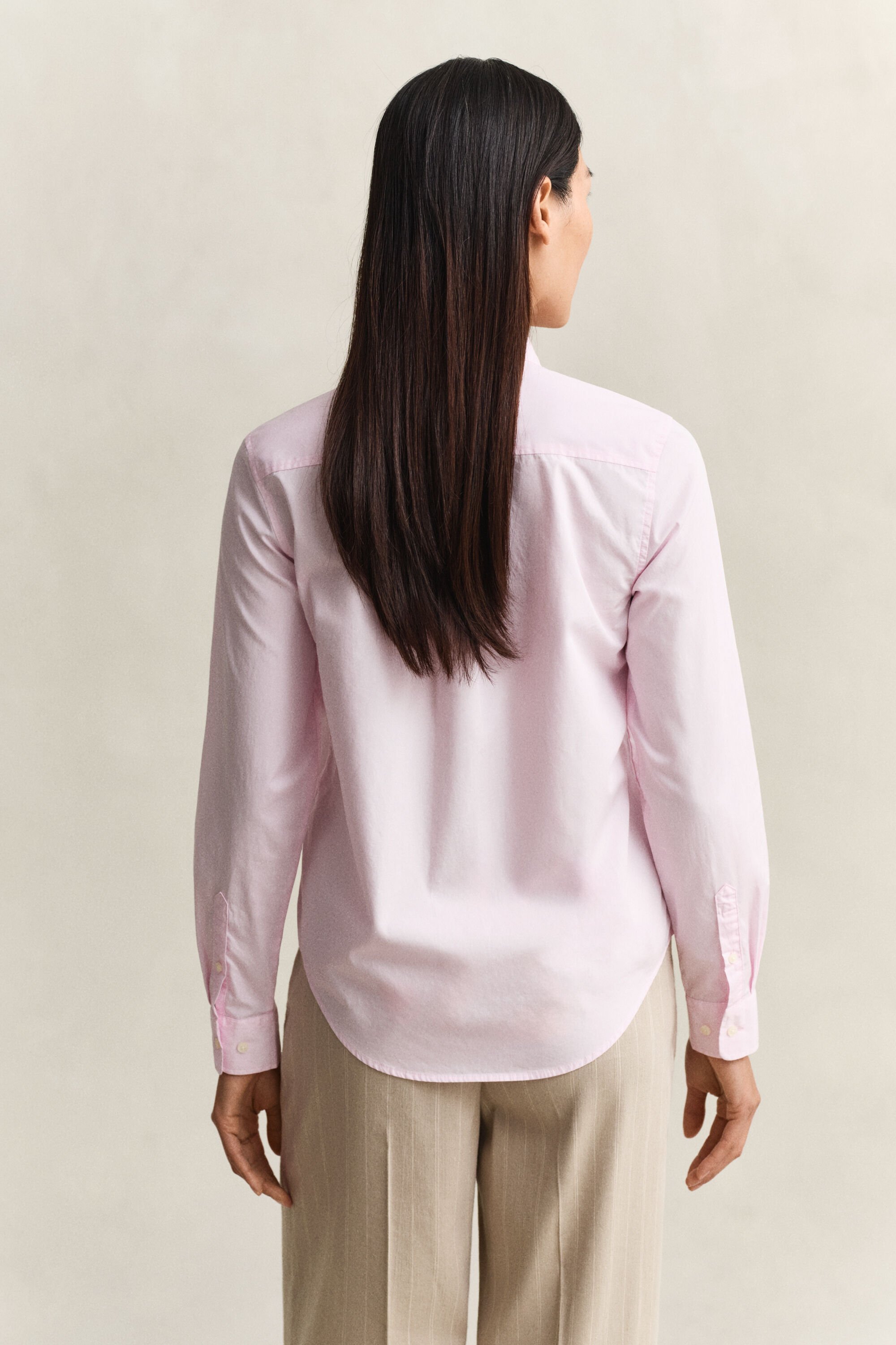 Regular fit klassisk poplin-skjorte