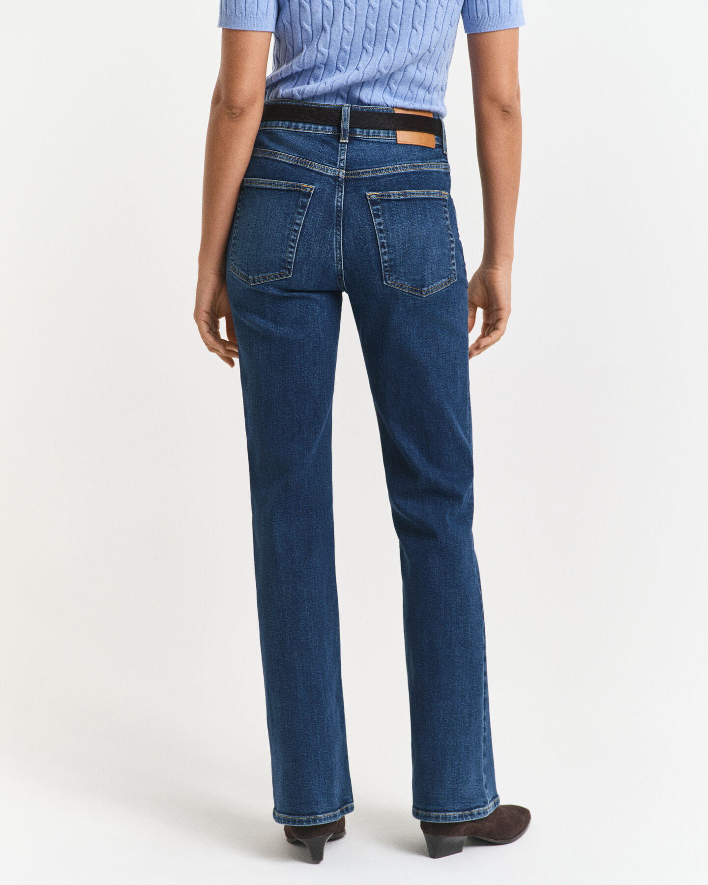 Slim fit jeans med svaj