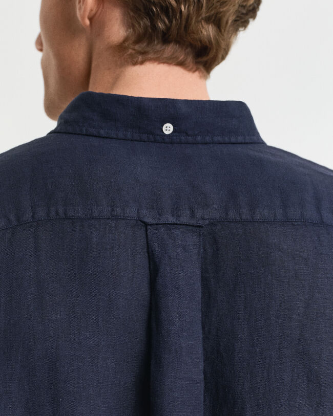 Regular fit garment-dyed h&oslash;rskjorte