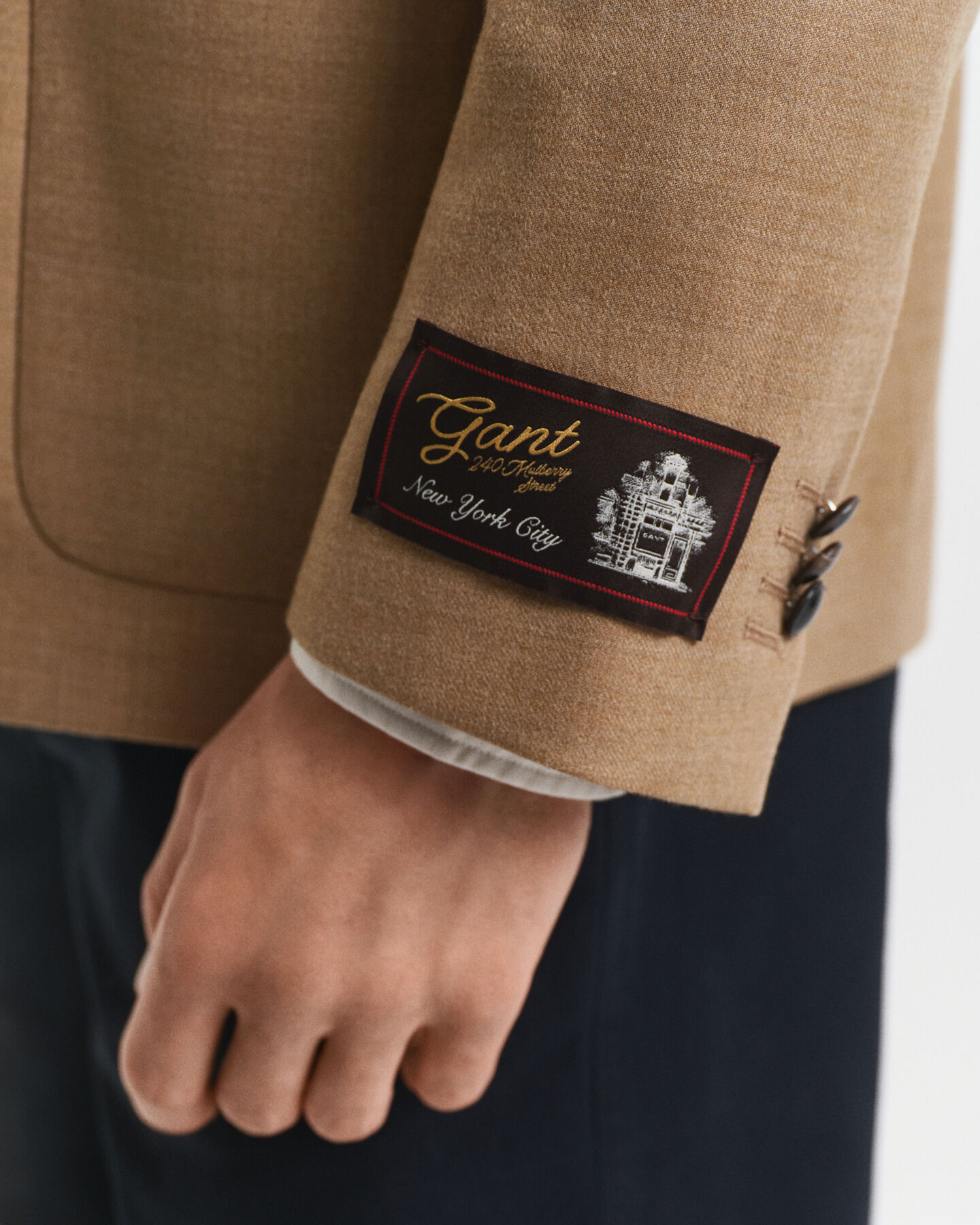 Flannel Camel Club blazer