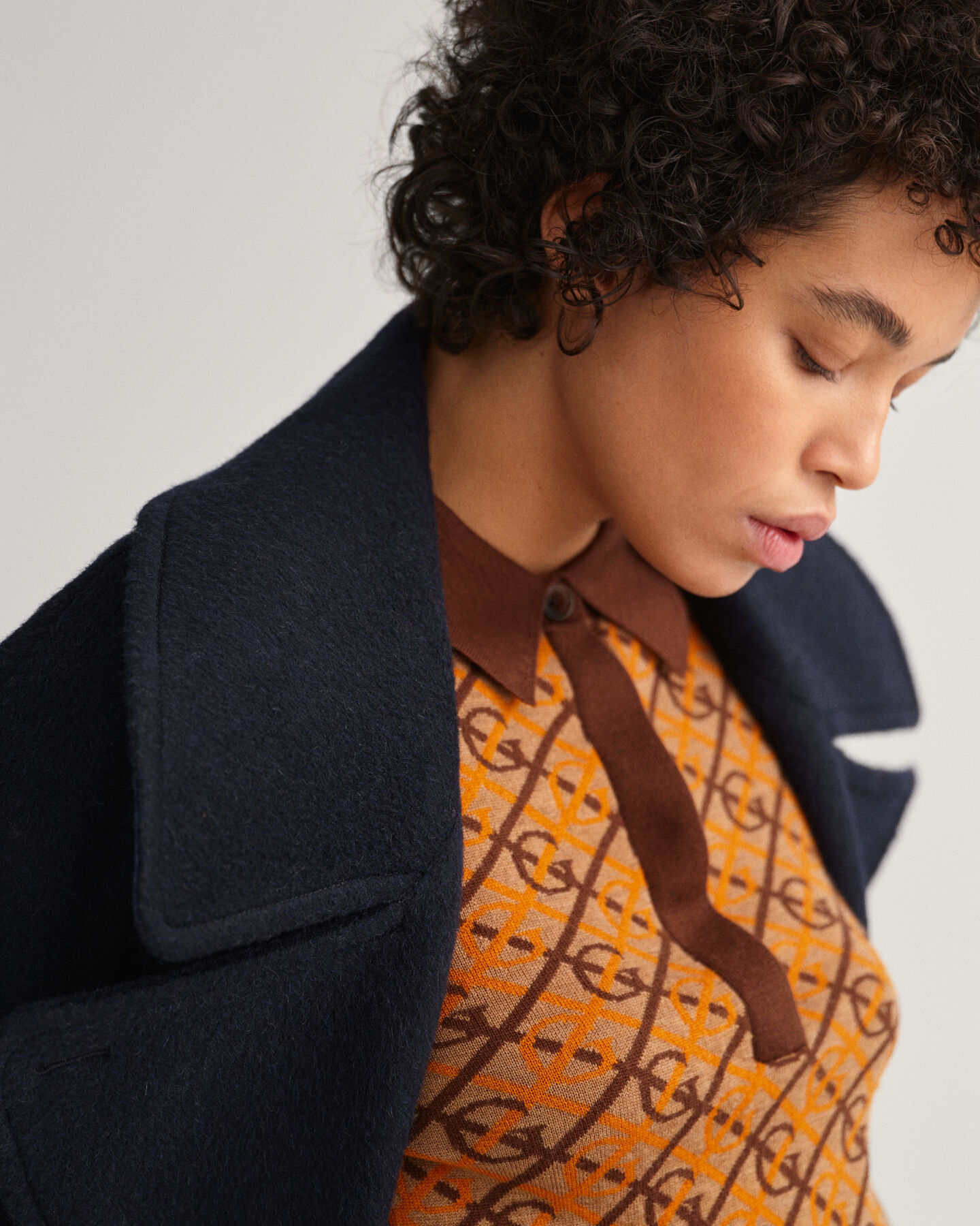 Oversized sømandsjakke