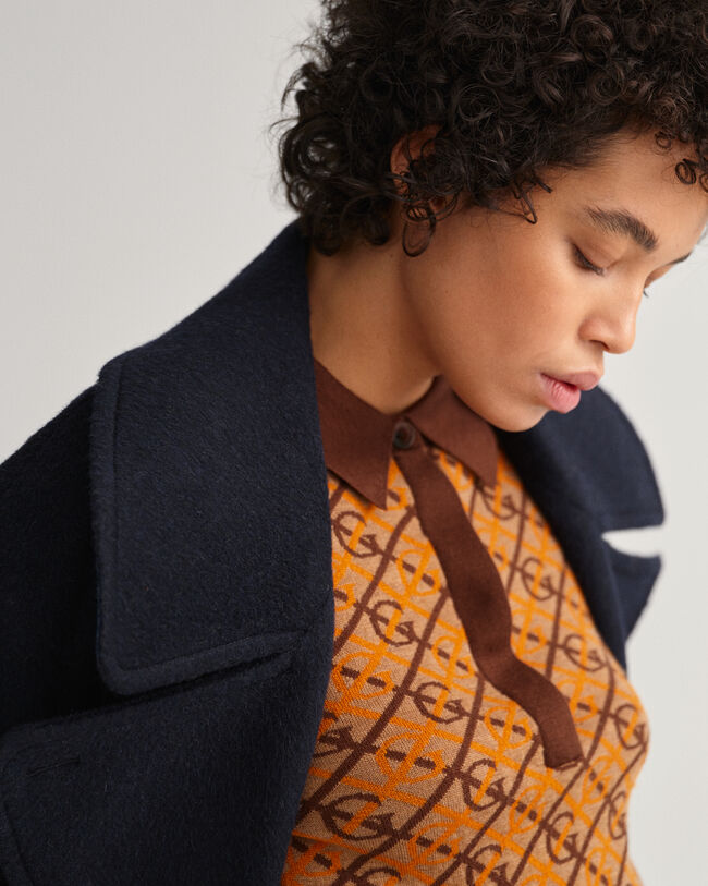 Oversized sømandsjakke