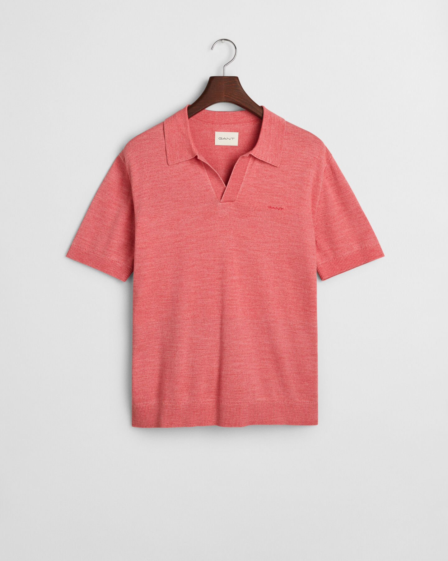 Sunfaded kortærmet polo sweater