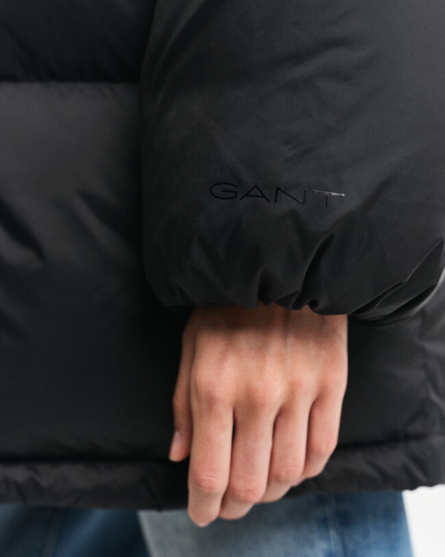 Dunjakke i mellemlængde