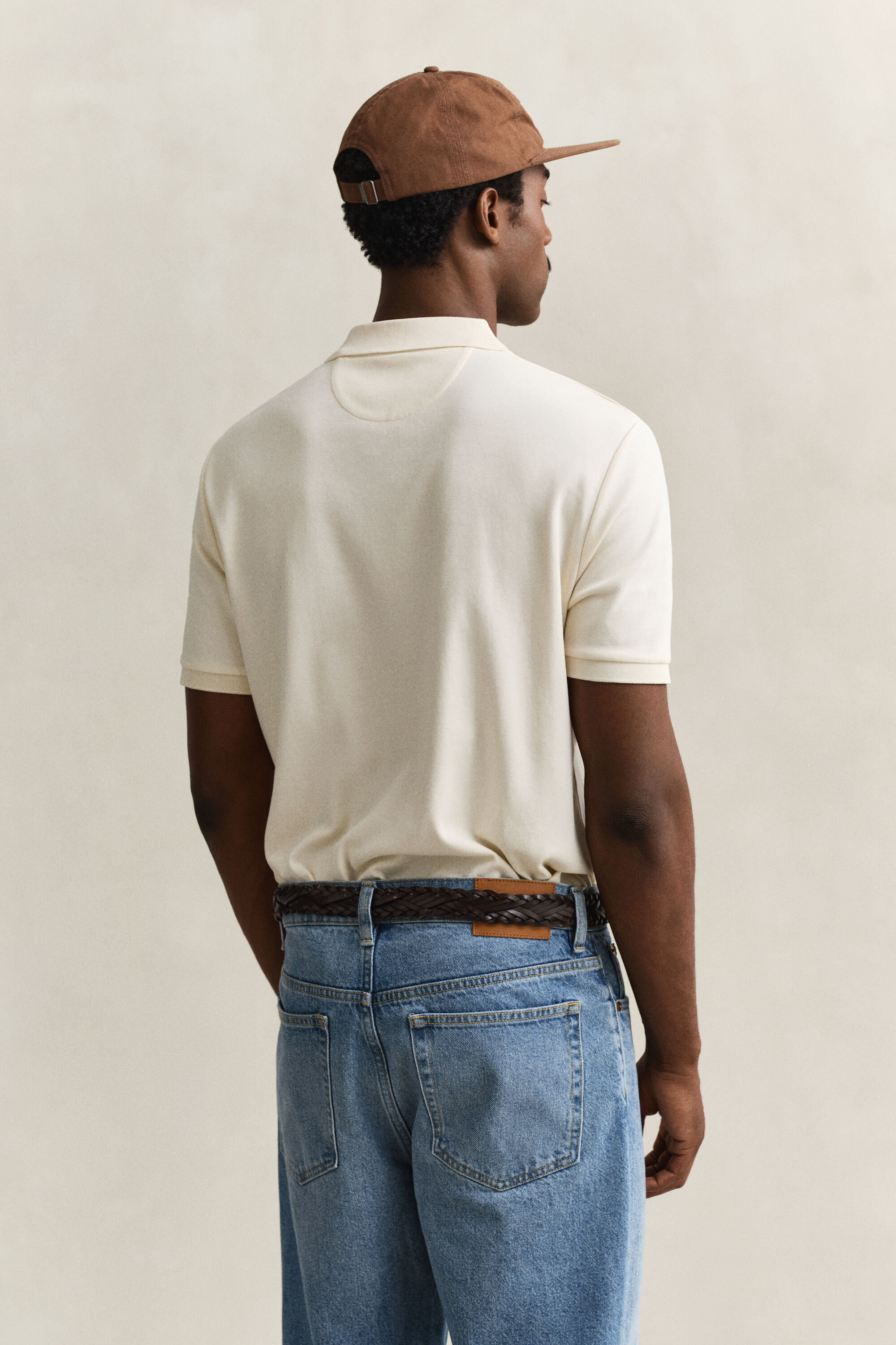 Interlock poloskjorte