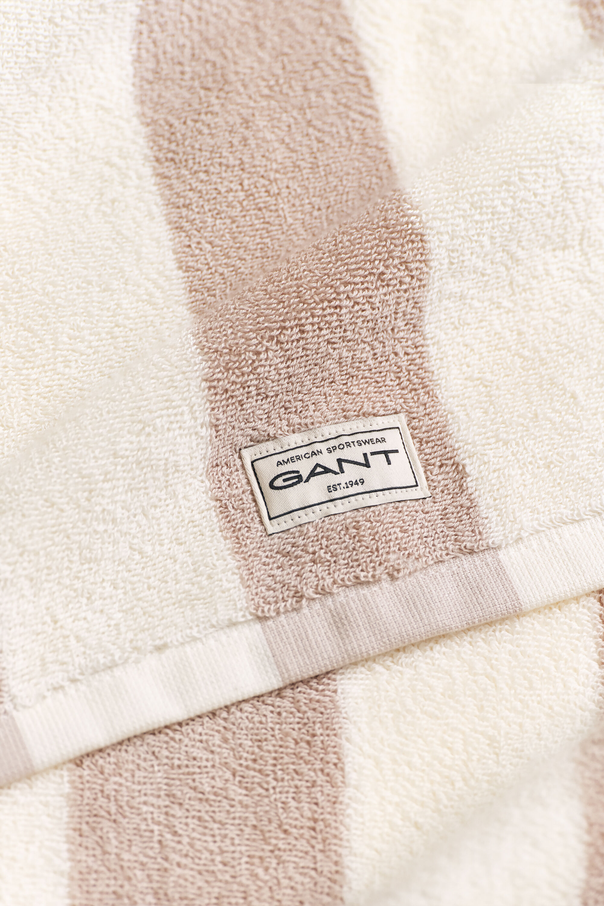 Stribet håndklæde 70x140