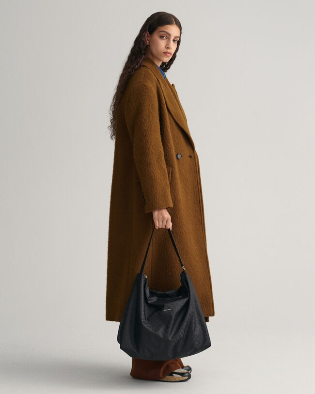 G Patterned stor skuldertaske