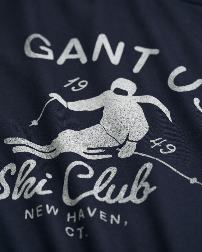 GANT T-shirt med Winter Sports-grafik