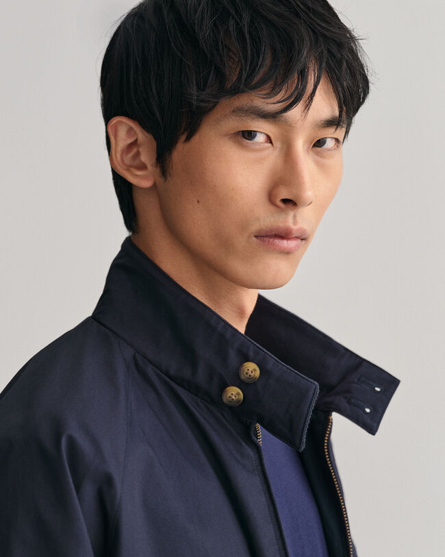 Harrington jakke af bomuld