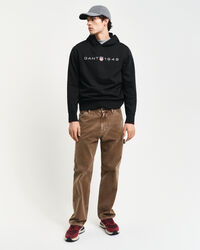 Graphic hættetrøje med tryk