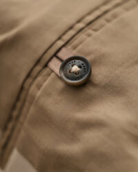 Regular fit blazer af bomuld