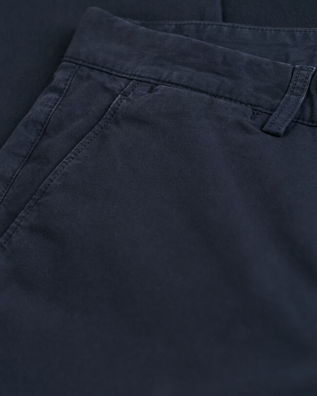 Regular fit Sunfaded chinobukser