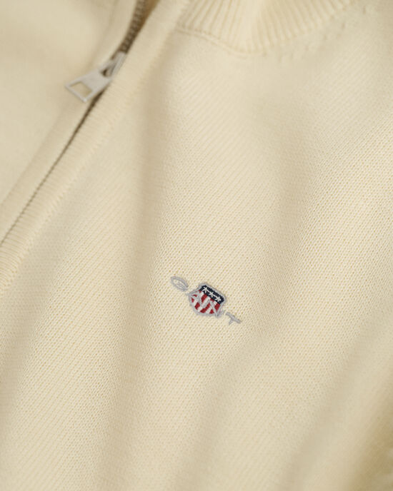 Teens afslappet cardigan i bomuld