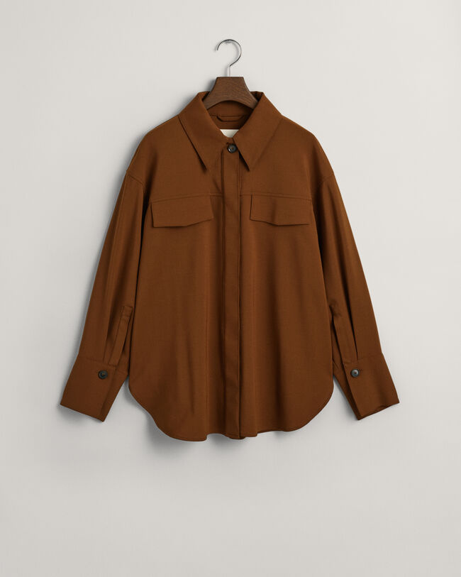 Relaxed fit overskjorte