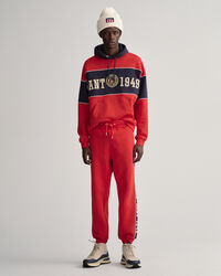 Joggingbukser med kontrastfarvet side