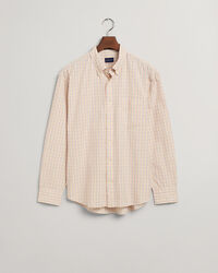 Relaxed fit Tattersall Oxford-skjorte