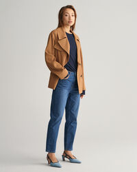 Jakke med b&aelig;lte