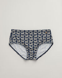 G Patterned Hipster Bikini Bottoms