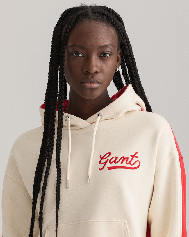 Color Block hættetrøje